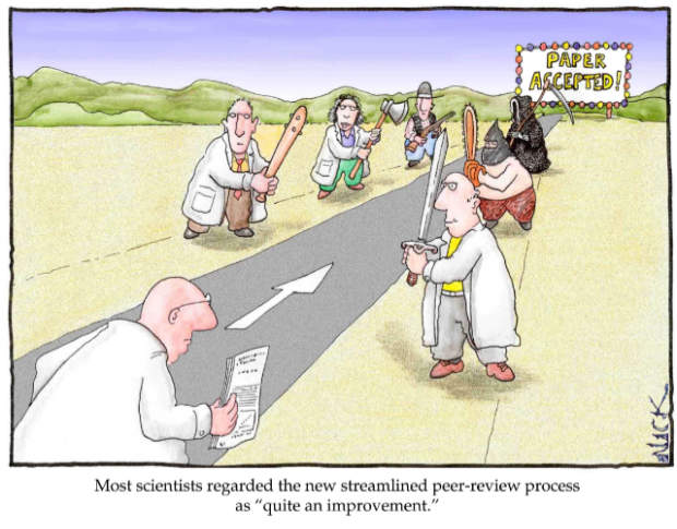 Peer Review Cartoon